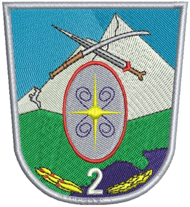 ECUSON / EMBLEMA - Divizia 2 Infanterie Getica / 2